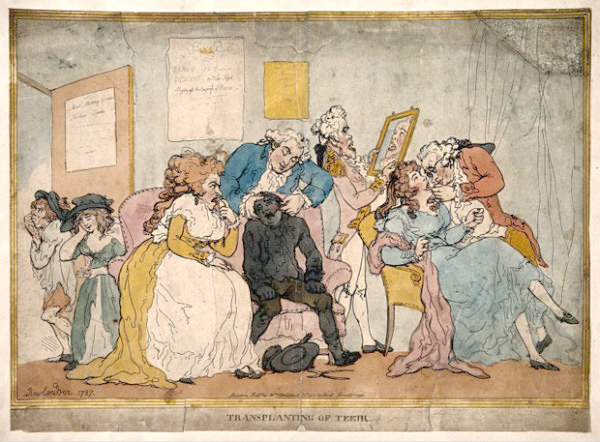 歐洲的貴族看牙